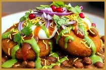 Tikki Chole Chaat