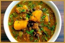 Aloo Hara Pyazza